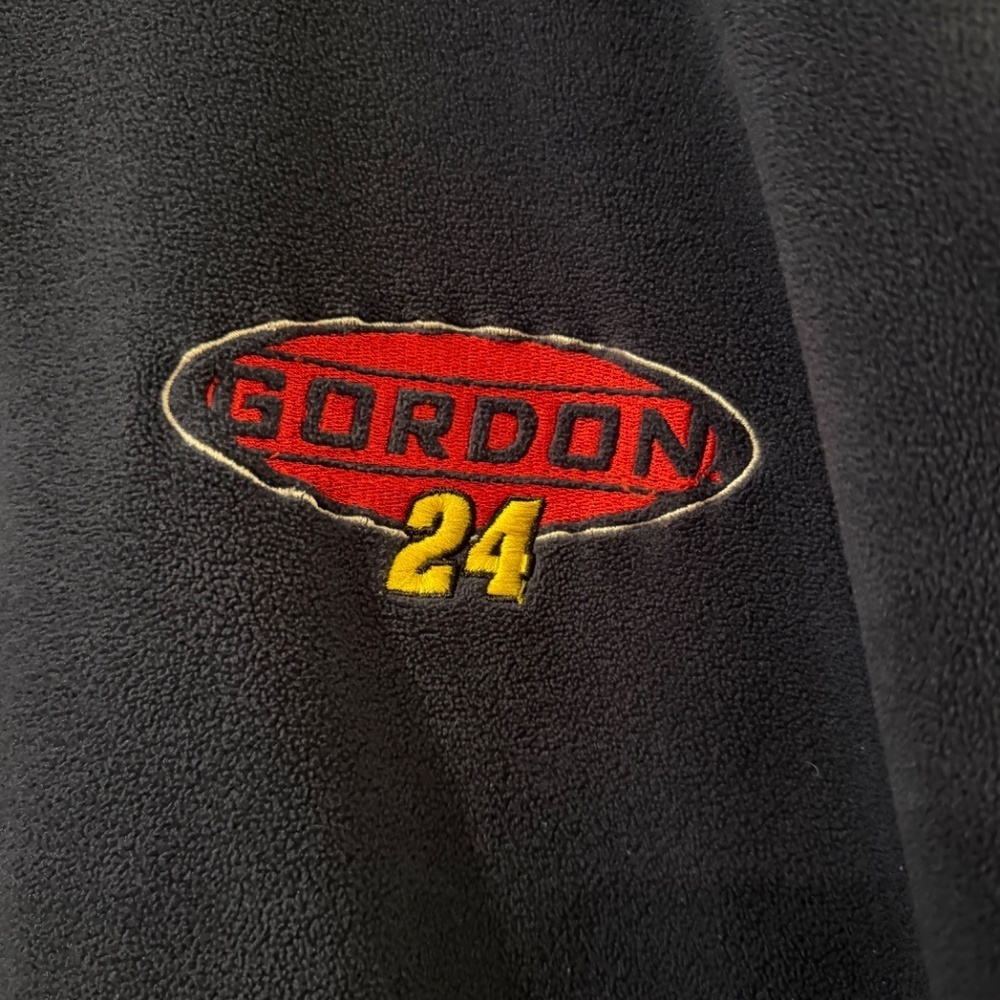 Vintage Chase Authentics Jeff Gordon Nascar Racing Fleece, Size XL - Picture 3 of 13